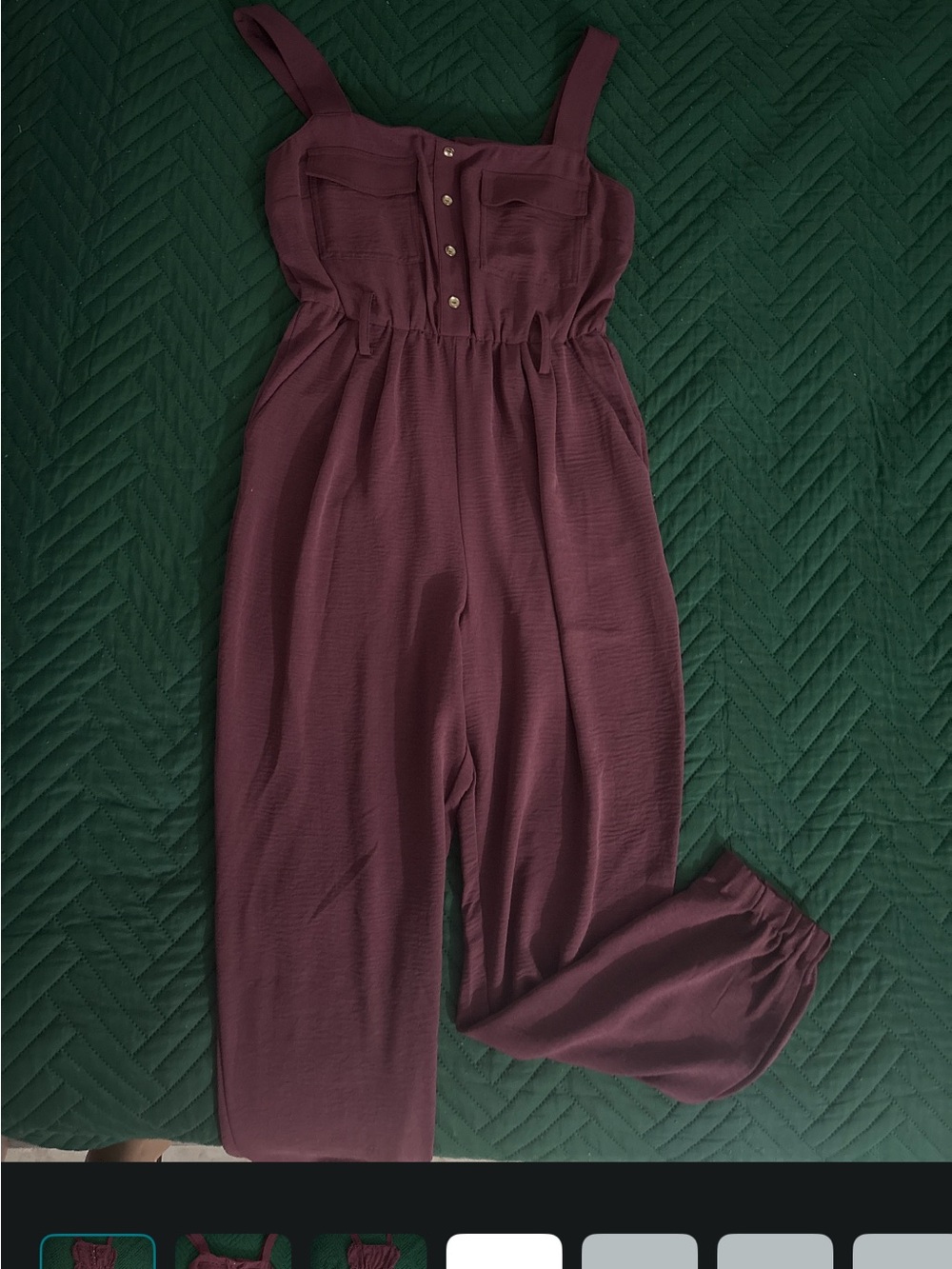 As U Wish Sleeveless Romper in Plum
